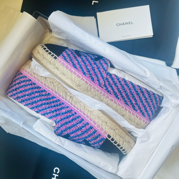 🔥CHANEL Tweed Espadrilles - Picture 6 of 6